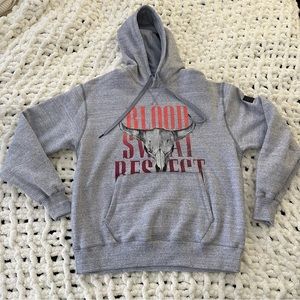 Under Armour x Project Rock “Blood, Sweat, Respect” Gym Hoodie Gray| New | Large